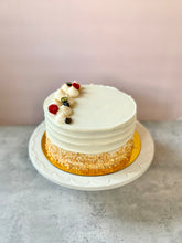 Load image into Gallery viewer, Vegan Toasted Coconut Cake