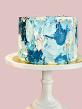 Load image into Gallery viewer, Textured Watercolour Buttercream Cake
