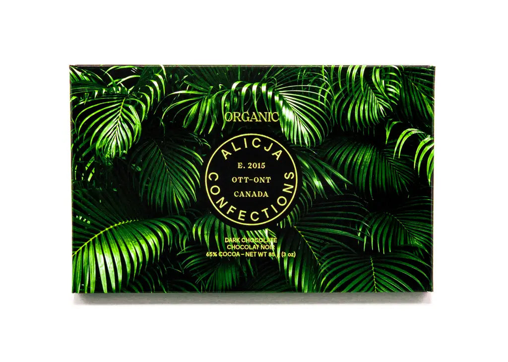 Organic Dark | Postcard Chocolate Bar.
