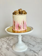 Load image into Gallery viewer, Vertical Textured Buttercream Cake
