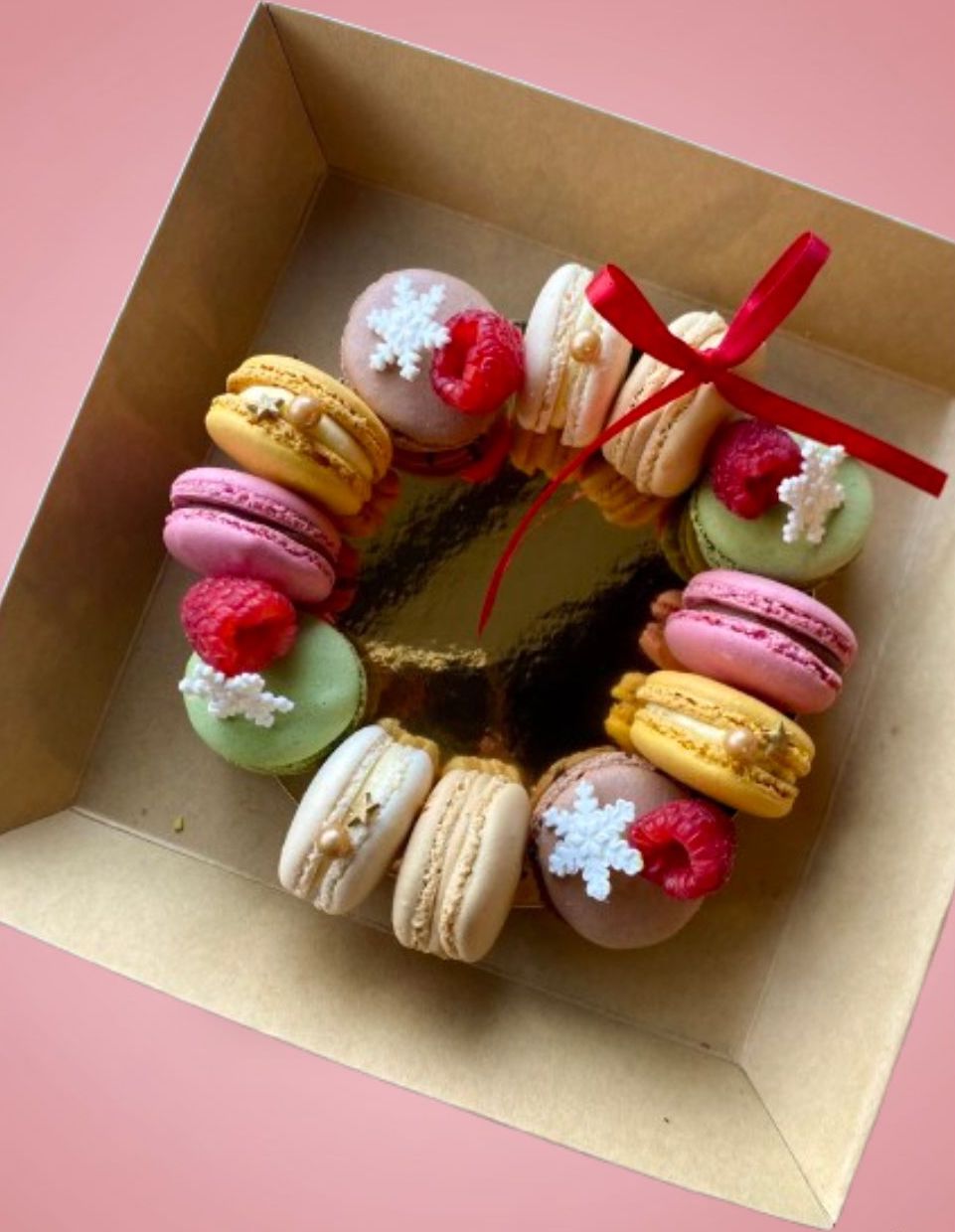 Macaron Wreath