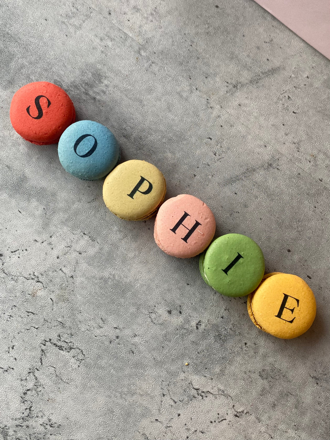 Custom Printed Macarons