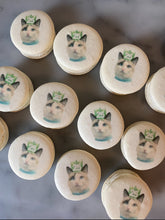 Load image into Gallery viewer, Custom Printed Macarons
