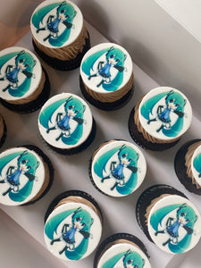 Custom Edible Image Cupcakes