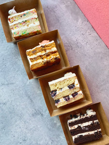Cakes by the slice