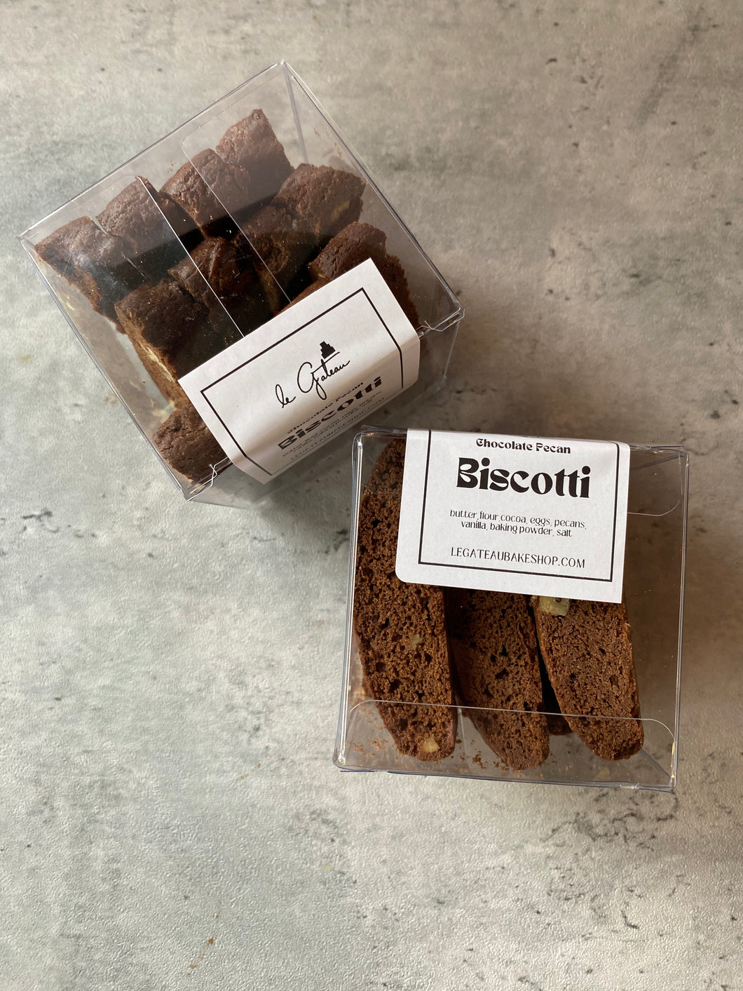 Chocolate Pecan Biscotti