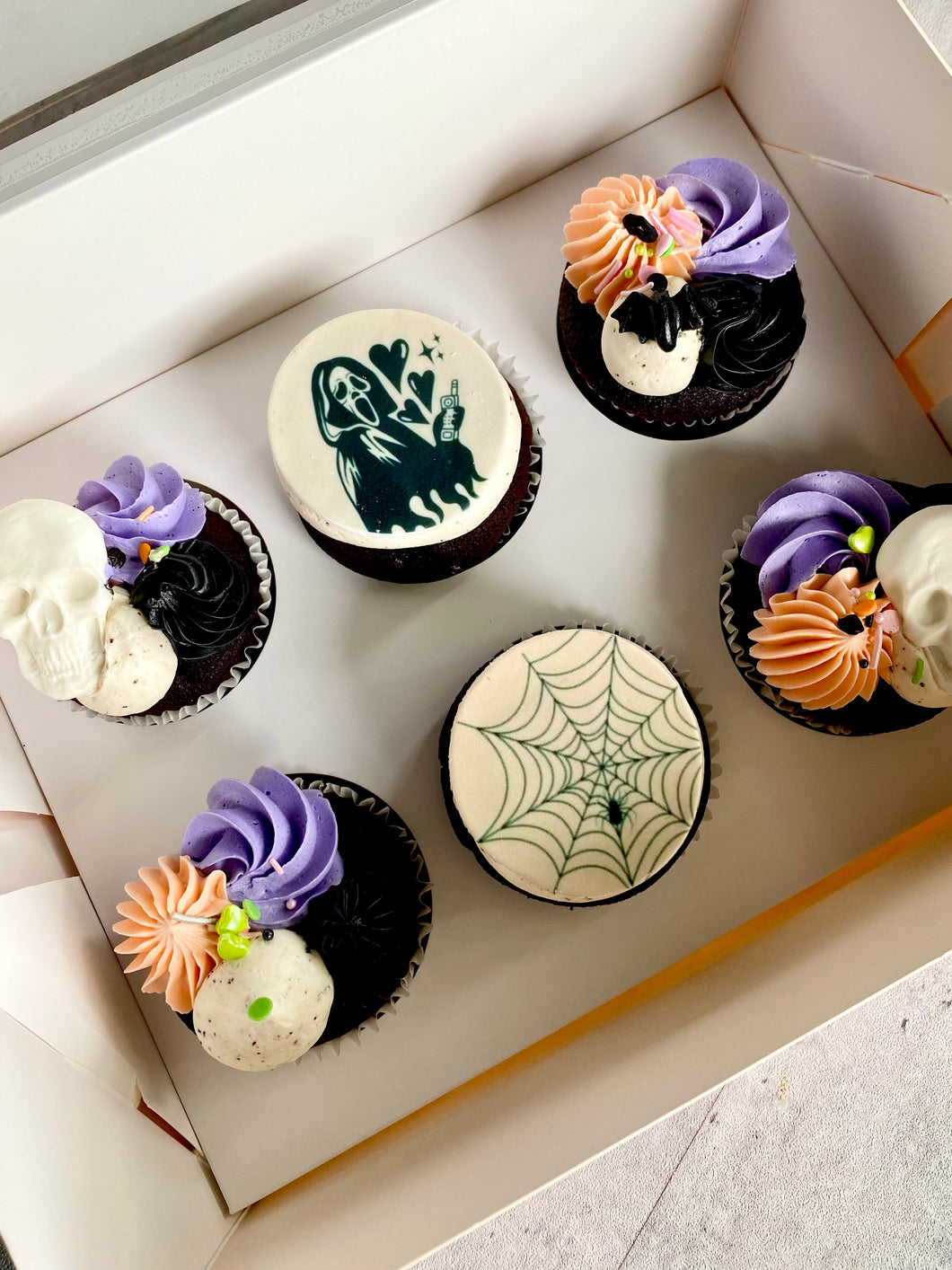 Halloween Cupcake Box