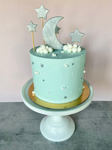 Moon + Stars Celebration Cake