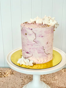Marble Buttercream Celebration Cake