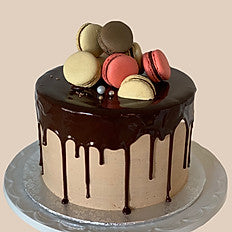 Chocolate Macaron Cake