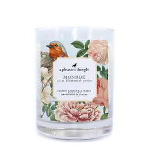 Monroe | Plum Blossom & Peony | Jar Candle