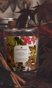 Maple | Cinnamon Leaves & Spruce | Candle