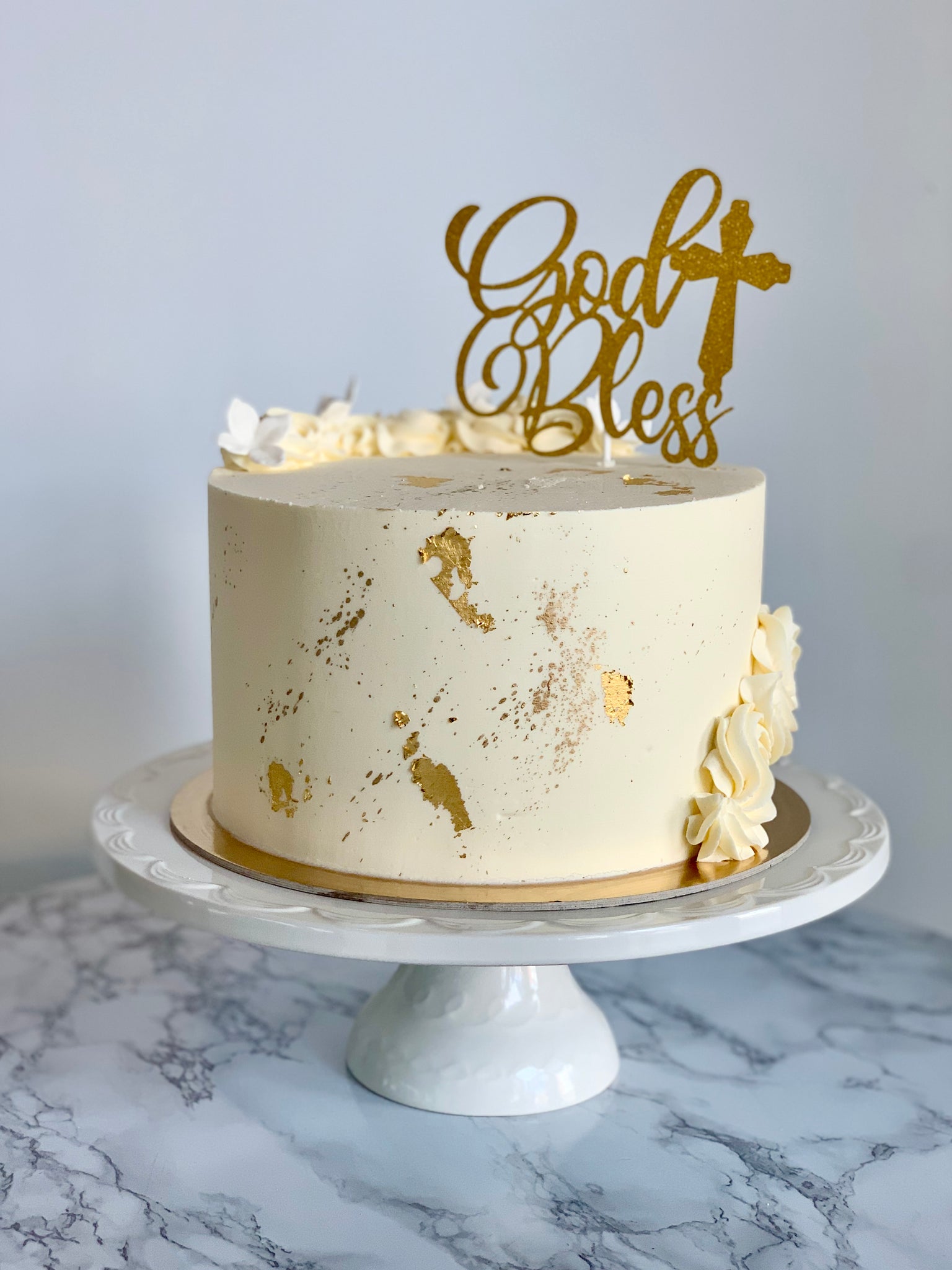 God Bless Cake Topper – Le Gateau Bakeshop