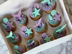 Mermaid Cupcake Set